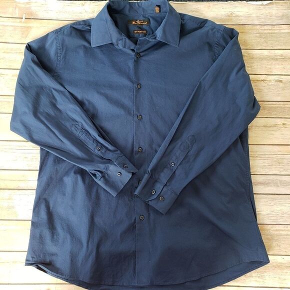 Ben Sherman Stretch Button Down dress Shirt - Picture 6 of 7